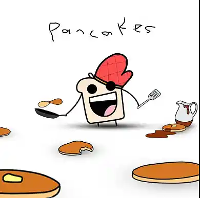 Picture for song 'Pancakes' by artist 'sadheromfg'