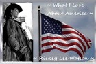 Picture for song 'What I Love About America' by artist 'Rickey Lee Watson'