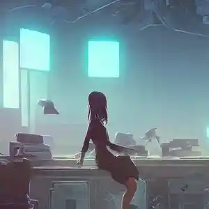 Picture for song 'Radio silence' by artist 'eka'