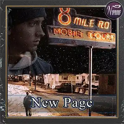 Picture for song 'Eminem Type Beat New Page' by artist 'N1PROOF BEATS'