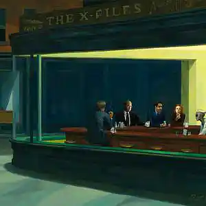 Picture for song 'X Files' by artist 'Black Chalk'