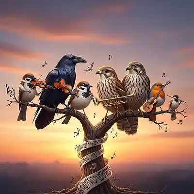 Picture for song 'Birds Of A Feather' by artist 'Ian Rushton'