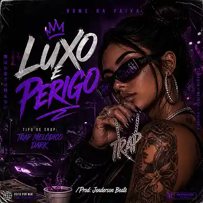 Picture for song 'LUXURY and DANGER Dark Trap Type Beat 2026' by artist 'Jenderson Beats'