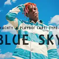 Picture for song ' Lil Yachty X Playboi Carti Type Beat - Blue Sky -' by artist 'DaYellBeatZ'