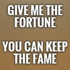 Picture for song 'keep the fame' by artist 'JimRoss'