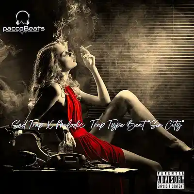 Picture for song 'Sad Trap X Melodic Trap Type Beat "Sin City"' by artist 'paccoBeats'