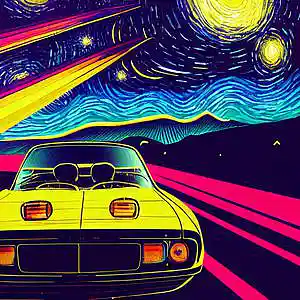 Picture for song 'Stray Frequencies' by artist 'Dizzy Night Lane'