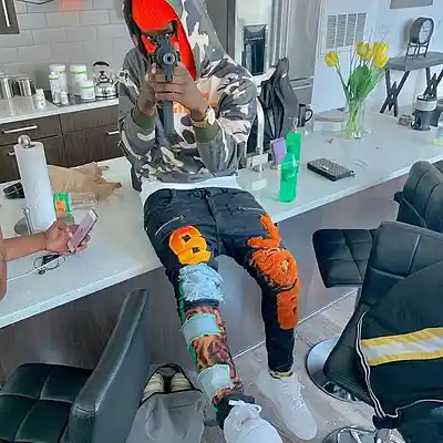 Picture for song 'Lil Speedy x Lil Noonie Type beat-No Brakes' by artist 'MP3Meech'