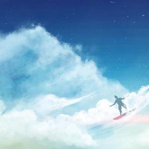 Picture for song 'CLOUD SURFING' by artist 'adj'