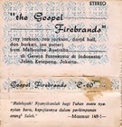 Picture for song 'Speak To The Lord (Berdoalah Bila Susah Datang)' by artist 'The Gospel Firebrands'