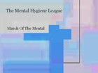 Picture for song 'Retreat Of The Martians' by artist 'The Mental Hygiene League'