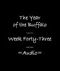 Picture for song 'Week Forty-Three: I Mean What I Mean' by artist 'The Year of the Buffalo (Volume IV)'