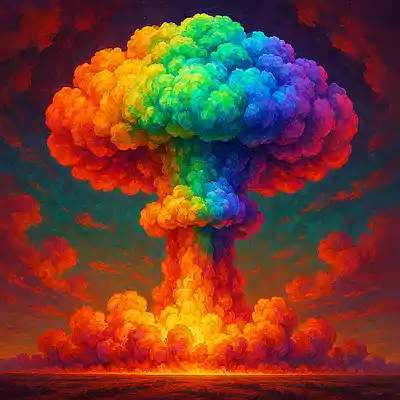 Picture for song 'A Happy Armageddon' by artist 'Pete Moss and the Weed Wackers'