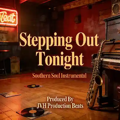 Picture for song 'Stepping Out Tonight - Southern Soul Beat (120Bpm)' by artist 'JVH Production Beats'