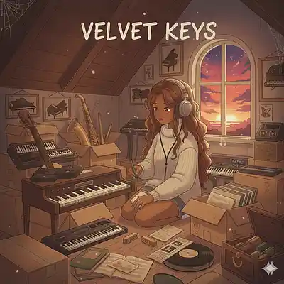 Picture for song 'Stitch - Velvet Keys (Vintage Lo-Fi Beat)' by artist 'ChaquaniaSD'