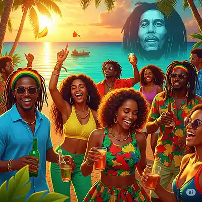 Picture for song 'Party in Jamaica (Produced by Kfyebeatz' by artist 'Kfye-Beatz'