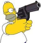Picture for song 'Homers Gun Control' by artist 'cow7sig morta platoon'
