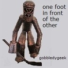 Picture for song 'one foot in front of the other' by artist 'gobbledygeek'
