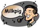 Picture for song 'A Little Bit Retarded & a 1-4 Gay' by artist 'MILKPIG'