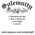 Picture for song 'idea beat 21' by artist 'Soulemnity'