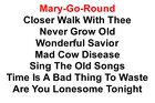 Picture for song 'MARY-GO-ROUND' by artist 'ZAN THE MAN'