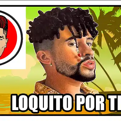 Picture for song 'BAD BUNNY type beat LOQUITO POR TI' by artist 'Sahiropro'