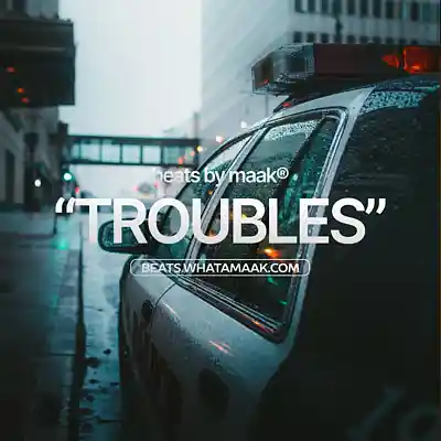 Picture for song 'Troubles - 1 + 3 FREE! (Takeoff Type Beat)' by artist 'maak'