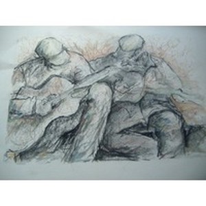 Picture for song 'Umbrella by the Sea' by artist 'Indie Band WEEKEND'