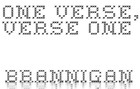 Picture for song 'One Verse, Verse One' by artist 'I Am Brannigan'