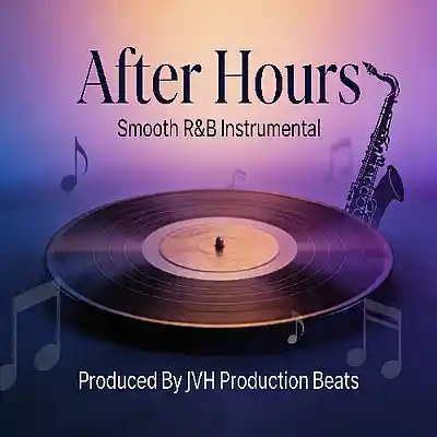 Picture for song 'After Hours - Smooth R&B Beat (65Bpm)' by artist 'JVH Production Beats'