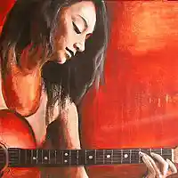 Picture for song 'The Red Guitar (rough practice)' by artist 'Dial Tone Dead'
