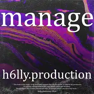 Picture for song 'manage' by artist 'h6lly.production'