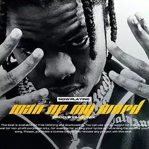 Picture for song 'Man Of My Word (BUY 1 GET 3 FREE) *Trap Beat*' by artist 'MOONIX'