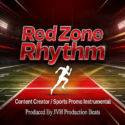 Picture for song 'Red Zone Rhythm - Content Creators Beat (88Bpm)' by artist 'JVH Production Beats'