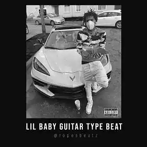 Picture for song 'lil baby guitar type beat "HEARTLESS"' by artist 'roposbeatz'