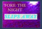 Picture for song ''FORE THE NIGHT SLIPS AWAY' by artist 'Mackie Humphries'