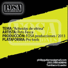 Picture for song 'Activistas de vitrina - philipgutierrezscarabotto' by artist 'Philip Gutierrez'