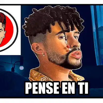 Picture for song 'BAD BUNNY type beat PENSE EN TI' by artist 'Sahiropro'