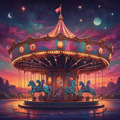 Picture for song 'Moonlit Carousel' by artist 'K9T9RZ3N'