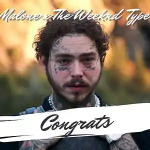 Picture for song '[FREE] Post Malone x The Weeknd Type Beat "Congrat' by artist 'Cort Beats'