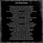 Picture for song '12 - MISERY - Just Never Ends' by artist 'MISERY (mpls)'