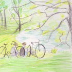 Picture for song 'straw hat song' by artist 'whatever keeps you up at night'