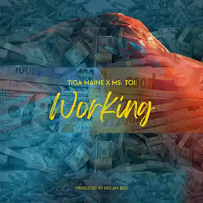 Picture for song 'Tiga Maine - Working (ft. Ms. Toi)' by artist 'Tiga Maine9'