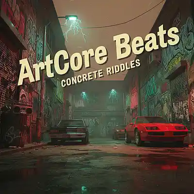 Picture for song 'Concrete Riddles 808 Dark Piano Trap Beat w/ Guita' by artist 'ArtCoreBeats'