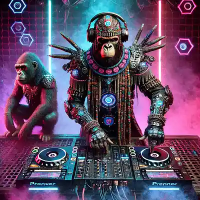 Picture for song 'Planet Ape' by artist 'ZEKHATRON'
