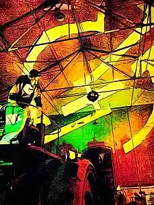 Picture for song 'never stop the fucking rave live' by artist 'TRAUMVABRIK SOUNDSYSTEM'