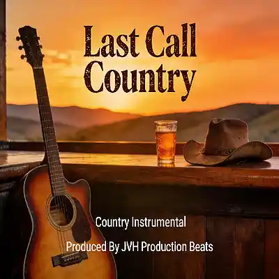 Picture for song 'Last Call Country - Country Beat (84Bpm)' by artist 'JVH Production Beats'