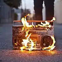 Picture for song 'new Flammable/kanye type *fire* FreeDL' by artist 'dcizzle beats'