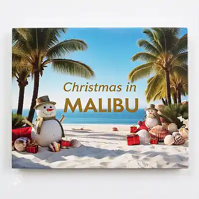 Picture for song 'Santa in Malibu 1' by artist 'Jacob Fike Music'