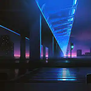 Picture for song 'Night city (144 bpm)' by artist 'Veat-F Trap Beats'